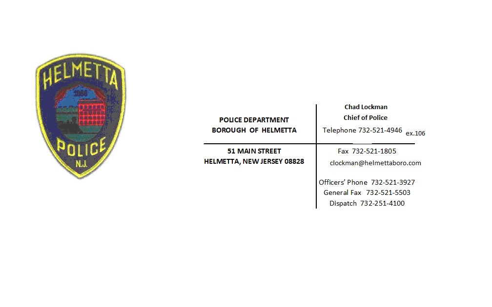 Police Borough of Helmetta